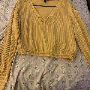 Forever crop top long sleeve perfect for fall 🍁